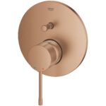 Grohe Essence Shower Mixer Trim with 2-Way Diverter 24058 Brushed Sunset