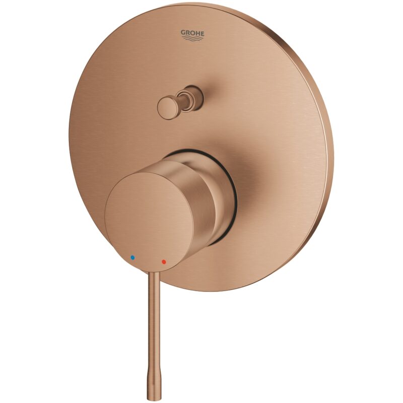 Grohe Essence Shower Mixer Trim with 2-Way Diverter 24058 Brushed Sunset