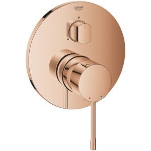 Grohe Essence Shower Mixer with 3-Way Diverter 24092 Warm Sunset