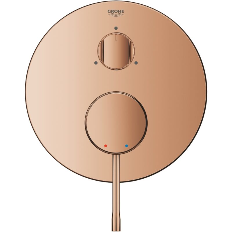 Grohe Essence Shower Mixer with 3-Way Diverter 24092 Warm Sunset