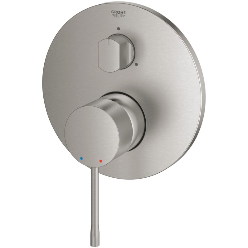 Grohe Essence Shower Mixer Trim with 3-Way Diverter 24092 Supersteel