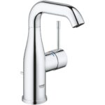 Grohe Essence M-Size Basin Mixer with Swivel Spout & Pop Up Waste 24173