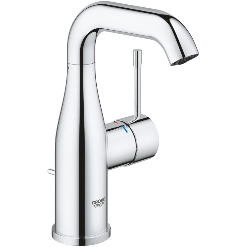 Grohe Essence M-Size Basin Mixer with Swivel Spout & Pop Up Waste 24173