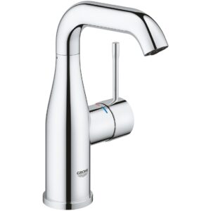 Grohe Essence Smooth Body Basin Mixer with Swivel Spout M-Size 24176