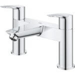 Grohe Bauedge Two-Handled Bath Filler Tap 25216 Chrome