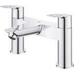 Grohe Bauloop Two-Handled Bath Filler Tap 25231 Chrome