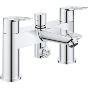 Grohe Bauloop Two-Handled Bath/Shower Mixer 25232 Chrome