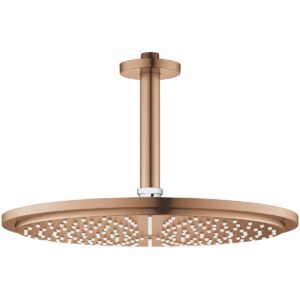 Grohe Rainshower Cosmopolitan 310 Ceiling Shower Set 26067 Brushed Sunset