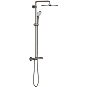 Grohe Euphoria 310 Thermostatic Shower System 26075 Hard Graphite