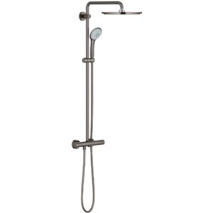 Grohe Euphoria 310 Thermostatic Shower System 26075 Hard Graphite