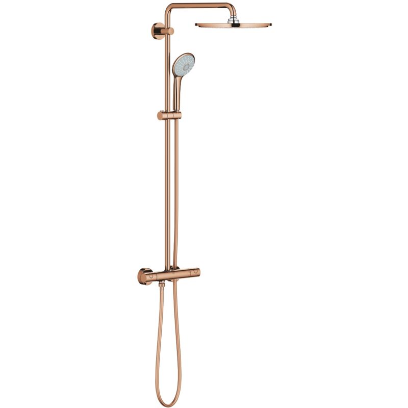 Grohe Euphoria 310 Thermostatic Shower System 26075 Warm Sunset