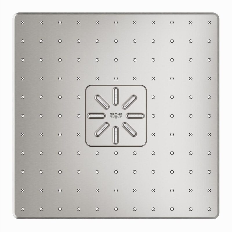Grohe Rainshower Smartactive 310 Cube Head Shower Set 26479 Supersteel