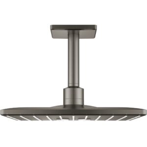 Grohe Rainshower Smartactive 310 Cube Ceiling Shower Set 26481 Brushed Graphite