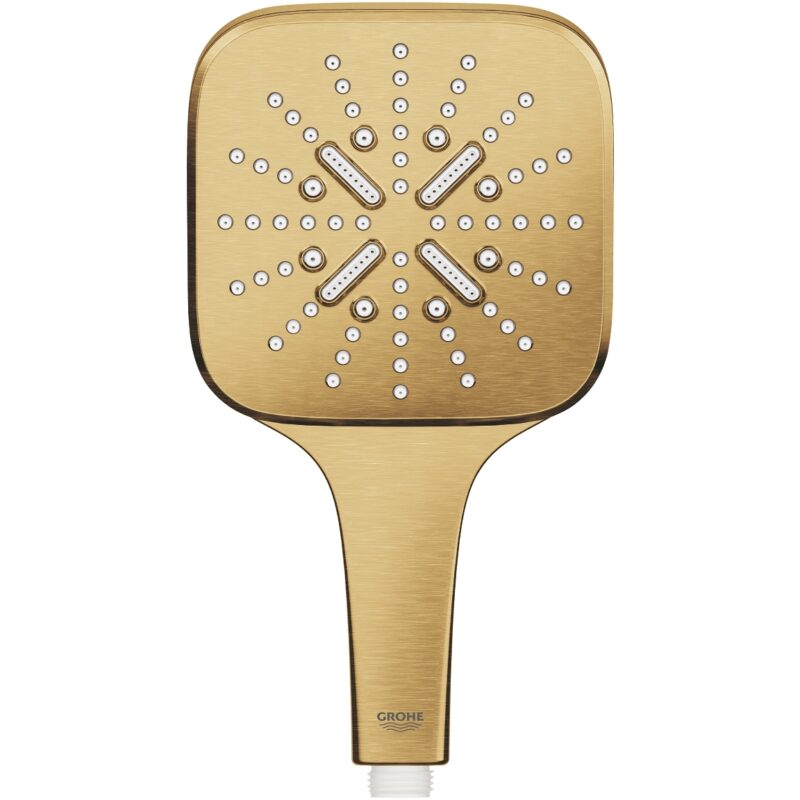 Grohe Rainshower Smartactive 130 Cube Hand Shower 26582 Brushed Sunrise