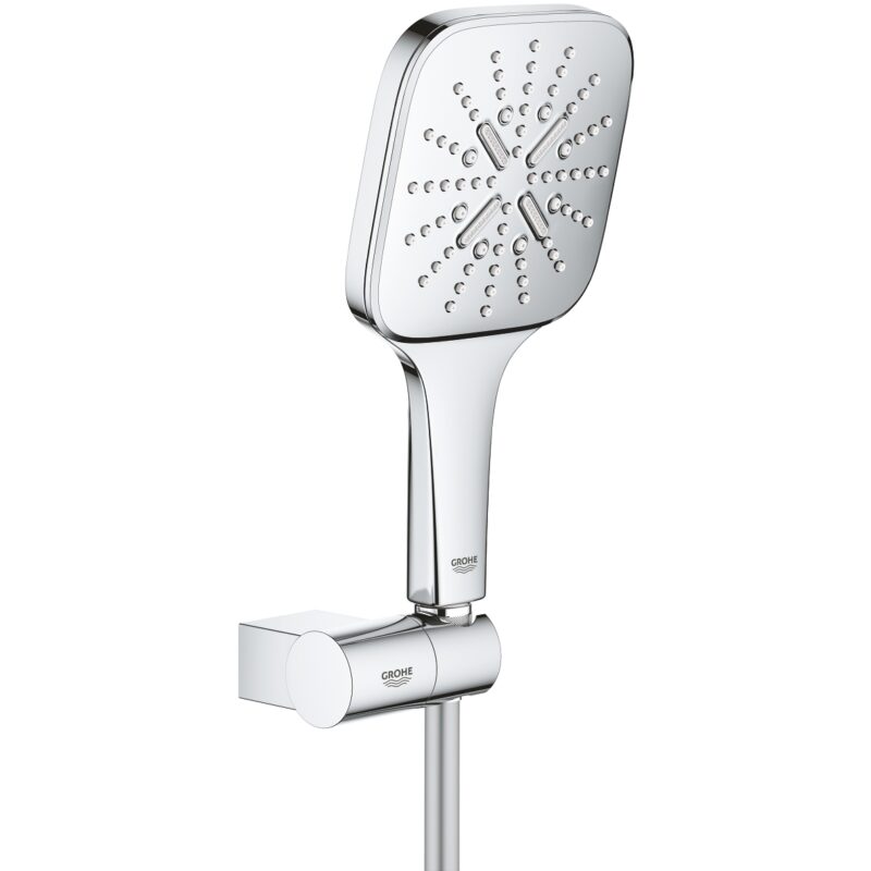 Grohe Rainshower Smartactive 130 Cube Wall Shower Set 26588 Chrome