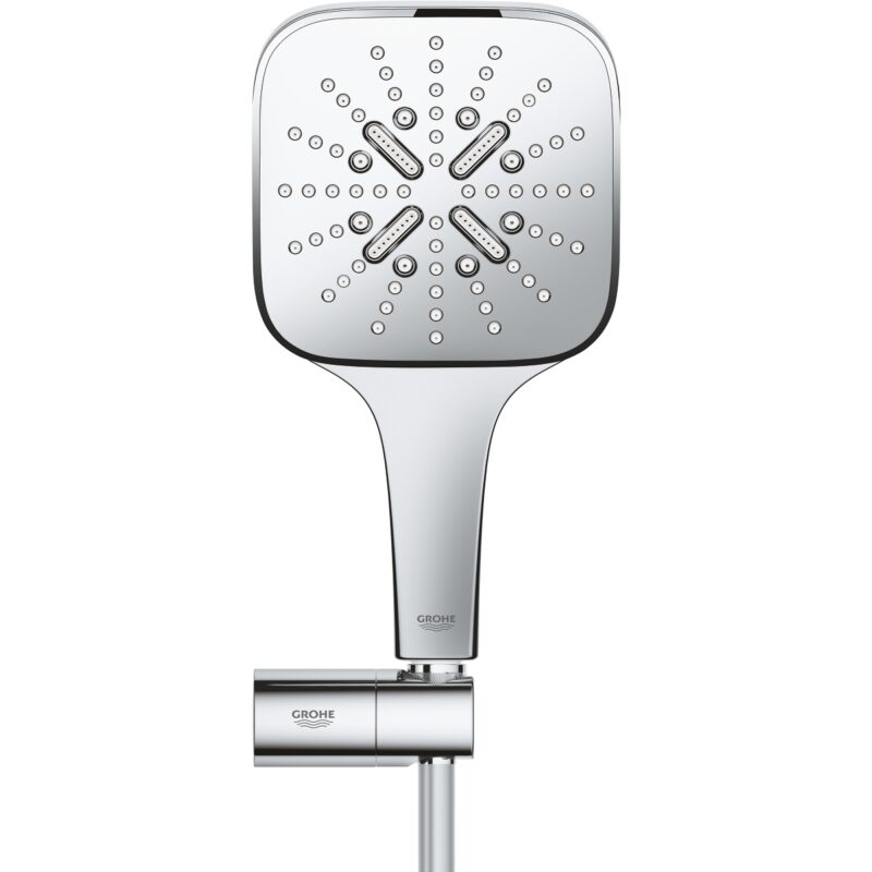 Grohe Rainshower Smartactive 130 Cube Wall Shower Set 26588 Chrome