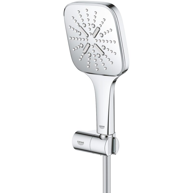 Grohe Rainshower Smartactive 130 Cube Wall Shower Set 26588 Chrome