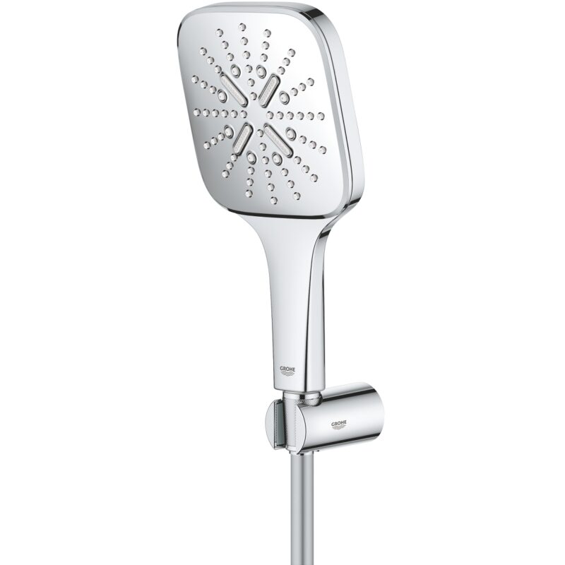 Grohe Rainshower Smartactive 130 Cube Wall Shower Set 3 Sprays 26589