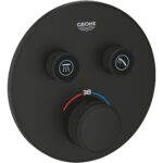 Grohe Grohtherm Smartcontrol 2 Way Thermostat Trim 29507 Black