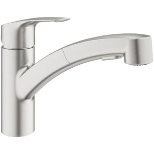 Grohe Eurosmart Kitchen Sink Mixer with Pull Out 30305 Supersteel