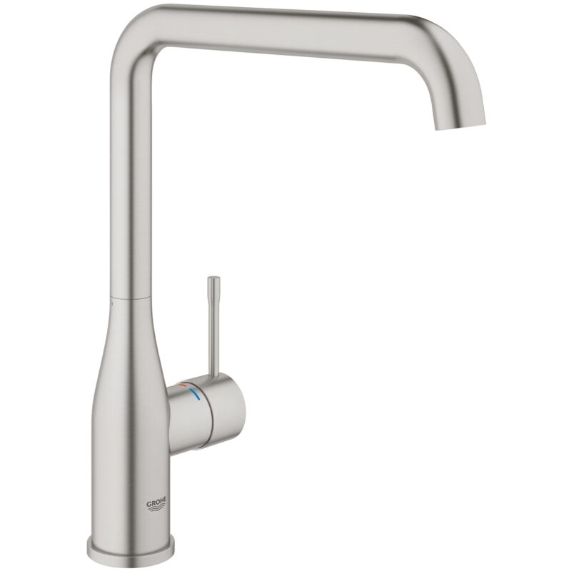Grohe Essence Sink Mixer Tap with Pull Out Spray 30505 Supersteel