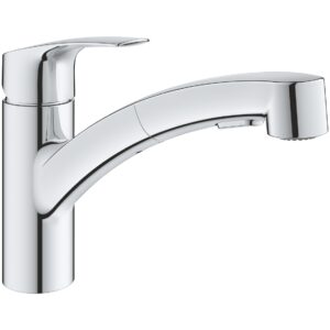 Grohe Eurosmart Low Spout Sink Mixer with Pull Out 31869 Chrome