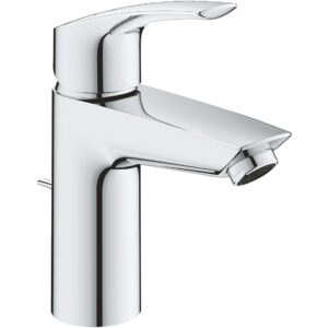 Grohe Eurosmart S-Size Basin Mixer for Low Pressure with Pop Up Waste