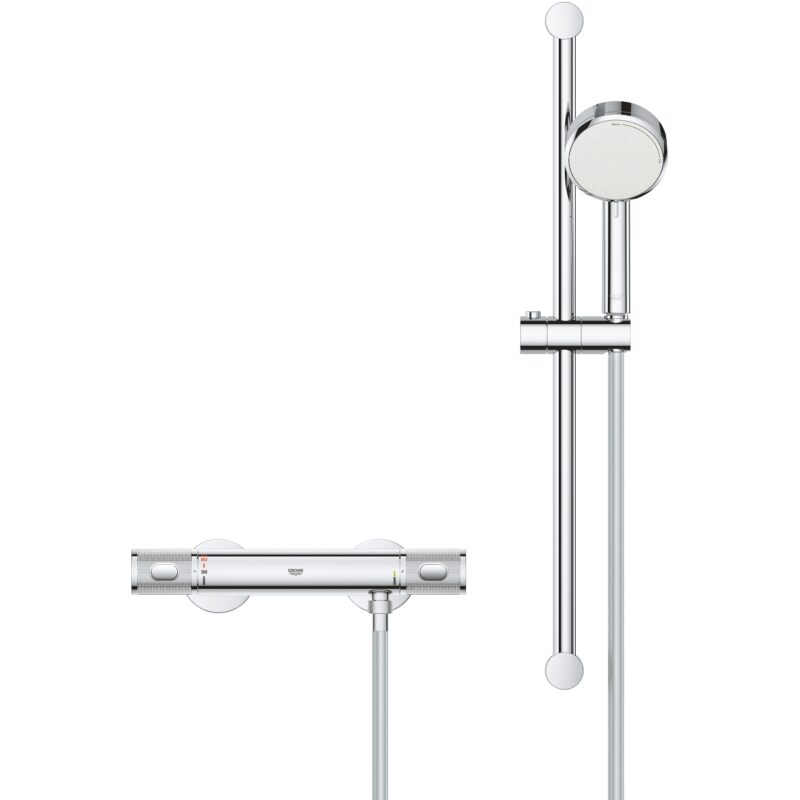 Grohe Grohtherm 1000 Performance Thermostatic Bar Shower Set 34838