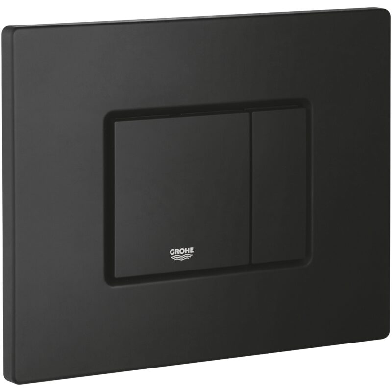 Grohe Skate Cosmopolitan Flush Plate 38732 Black