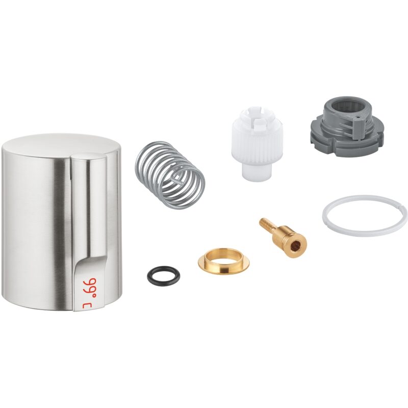 Grohe Red Handle 46986 Supersteel Grohe Red Handle 46986 Supersteel