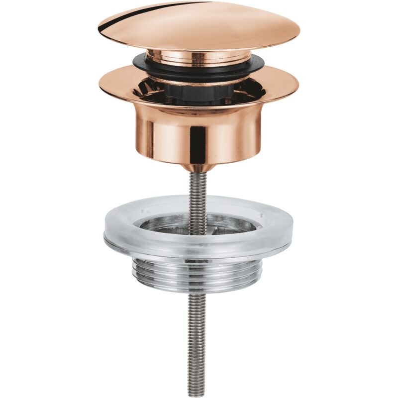 Grohe Waste Set with Push-Open Plug 65807 Warm Sunset