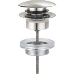Grohe Waste Set with Push-Open Plug 65807 Supersteel