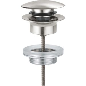 Grohe Waste Set with Push-Open Plug 65807 Supersteel