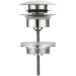 Grohe Waste Set with Push-Open Plug 65807 Supersteel