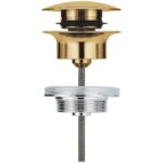 Grohe Waste Set with Push-Open Plug 65807 Cool Sunrise