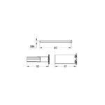 Grohe 25mm 2-Handle Universal Extension Set 14058