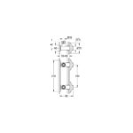 Grohe Bracket for Exposed Installation 18153