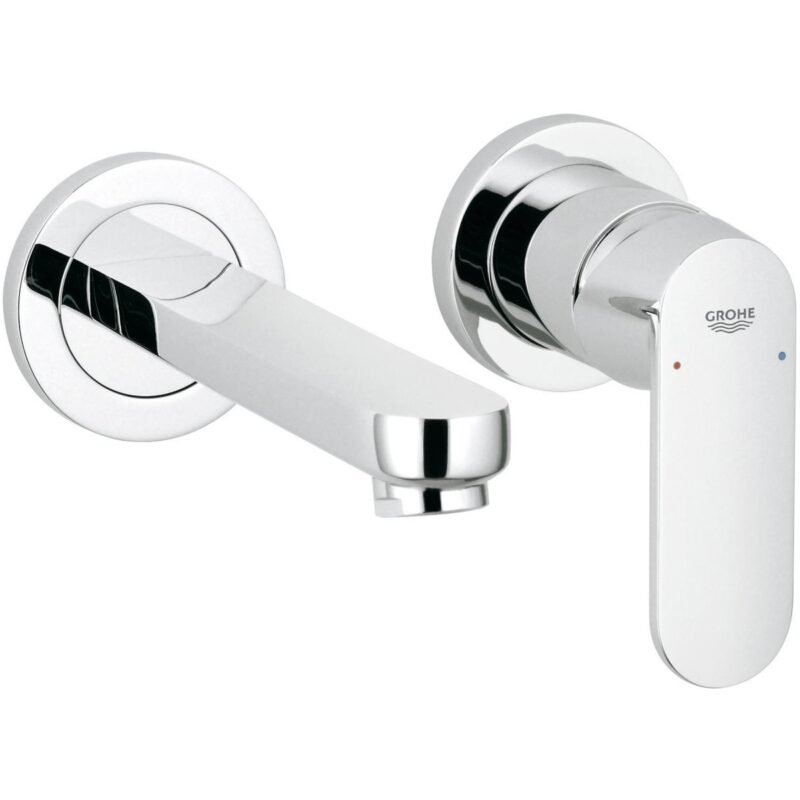 Grohe Eurosmart Cosmopolitan 2-Hole Wall Basin Mixer Small 19381 Grohe Eurosmart Cosmopolitan 2-Hole Wall Basin Mixer Small 19381
