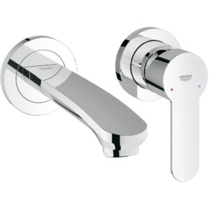 Grohe Eurostyle Cosmopolitan 2-Hole Wall Basin Mixer Small 19571