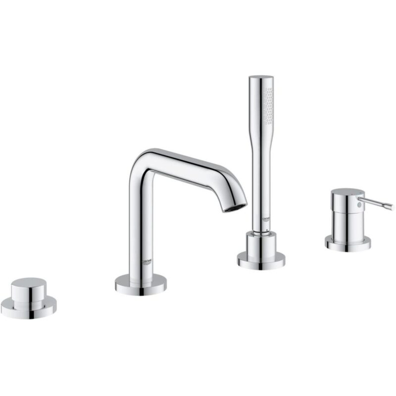 Grohe Essence 4-Hole Single-Lever Bath Combination 19578 Chrome