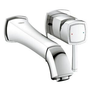 Grohe Grandera 2-Hole Wall Basin Mixer Medium 19930 Chrome