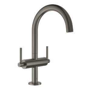 Grohe Atrio Lever Handle Basin Mixer L-Size 21022 Brushed Graphite