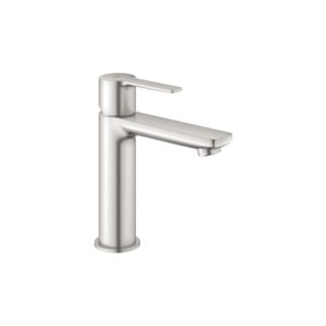 Grohe Lineare Basin Mixer Tap S-Size 23106 Supersteel