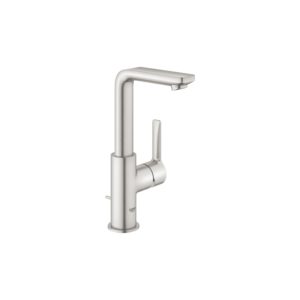 Grohe Lineare Basin Mixer Tap L-Size 23296 Supersteel