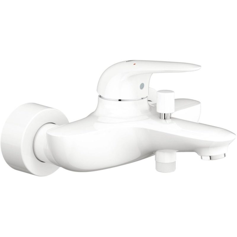 Grohe Eurostyle Single-Lever Bath/Shower Mixer 1/2" 23726 White