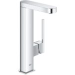 Grohe Plus Basin Mixer Smooth Body with Pull Out L-Size 23844