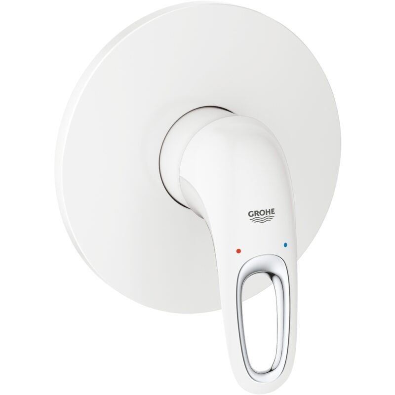 Grohe Eurostyle Shower Mixer Trim 24048 White Grohe Eurostyle Shower Mixer Trim 24048 White