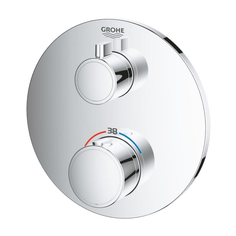 Grohe Grohtherm Thermostatic Shower Mixer 1 Outlet 24075