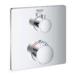 Grohe Grohtherm Square Thermostatic Mixer 1 Outlet 24078