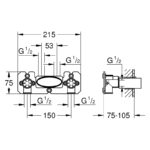 Grohe Smartcontrol Concealed Body 26449